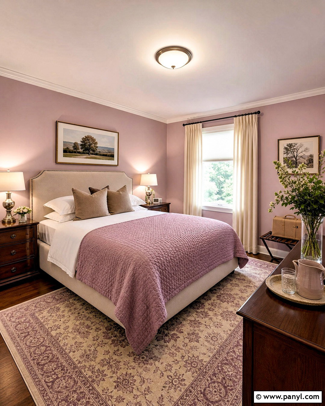 Mauve Pink Guest Bedroom - 20 mauve pink bedroom ideas