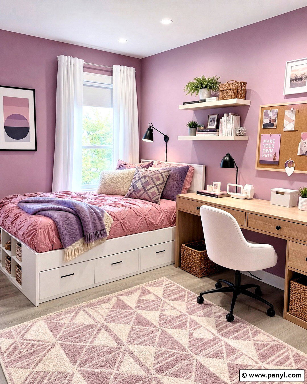 Mauve Pink Teen Bedroom - 20 mauve pink bedroom ideas