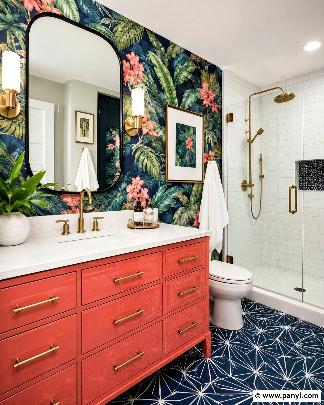Maximalist Bathroom Wallpaper - 20 modern maximalist decor ideas