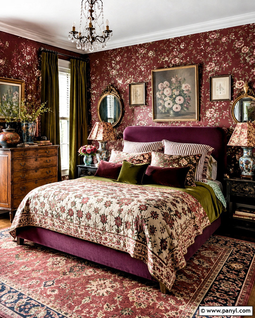 Maximalist Bedroom - 20 maximalism interior design ideas