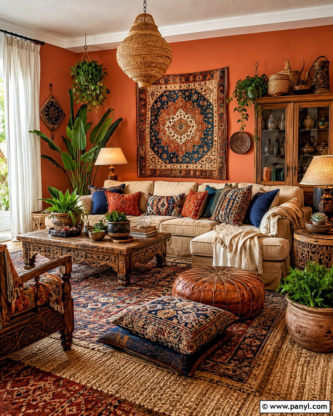 Maximalist Boho Interior - 20 maximalism interior design ideas