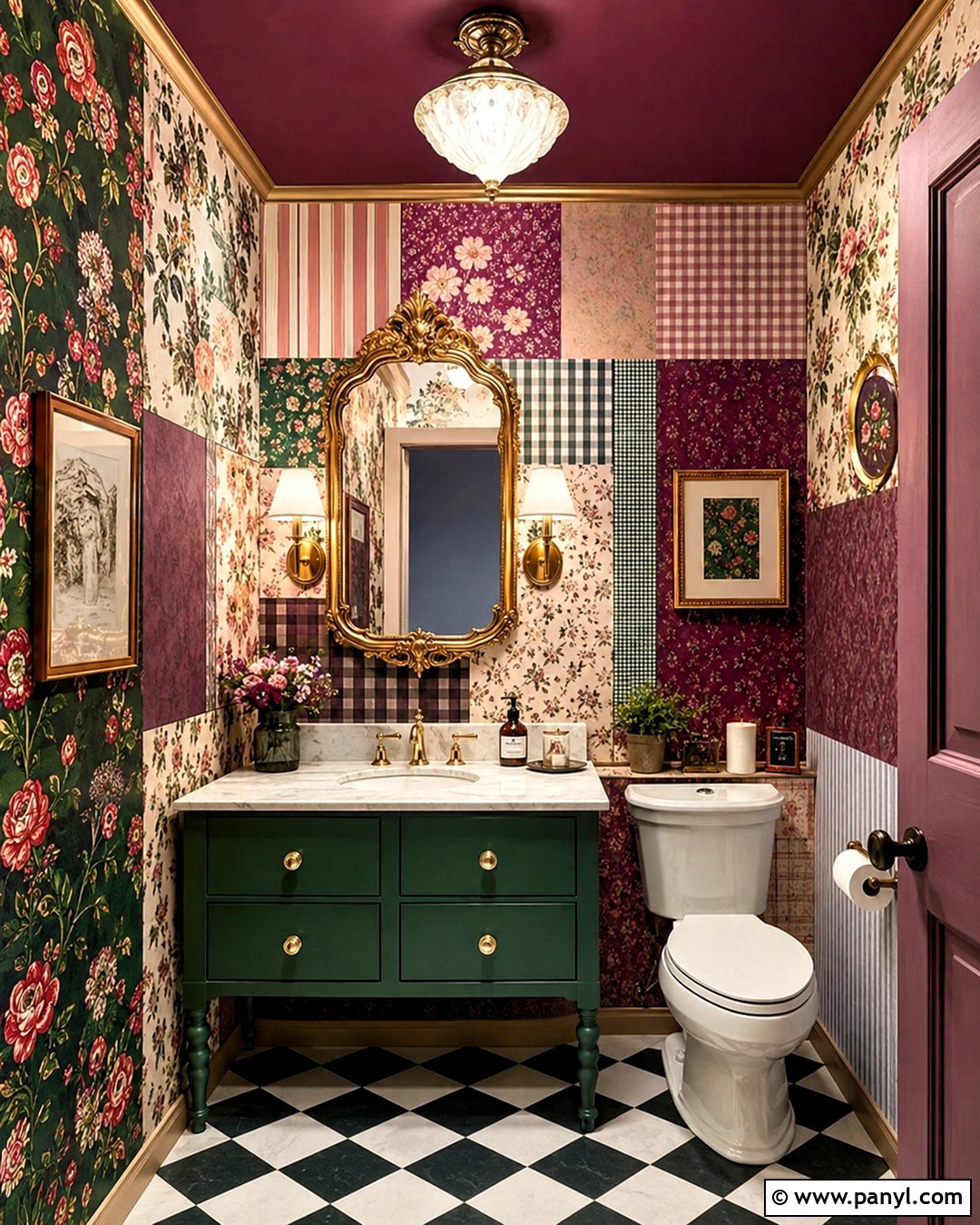 Maximalist Decoupage Dresser Bedroom - 20 diy maximalist decor ideas