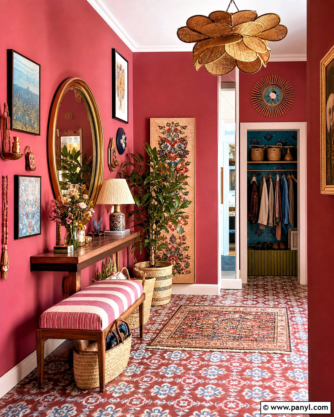 Maximalist Entryway - 20 interior design maximalist ideas