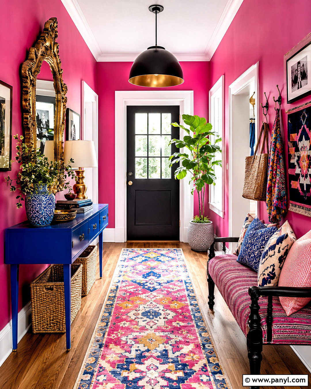 Maximalist Entryway - 20 modern maximalist decor ideas