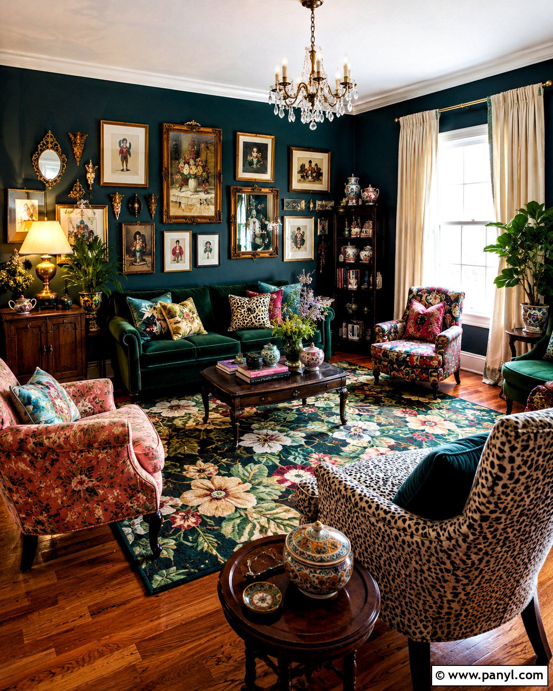 Maximalist Living Room - 20 maximalism interior design ideas