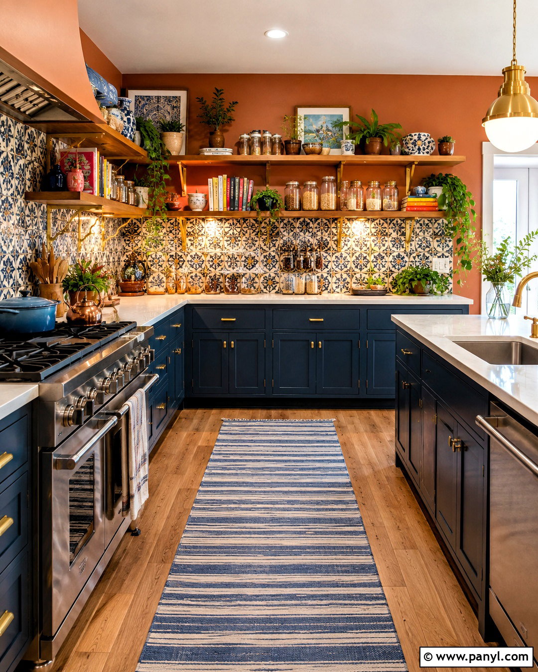 Maximalist Open Shelf Kitchen - 20 diy maximalist decor ideas