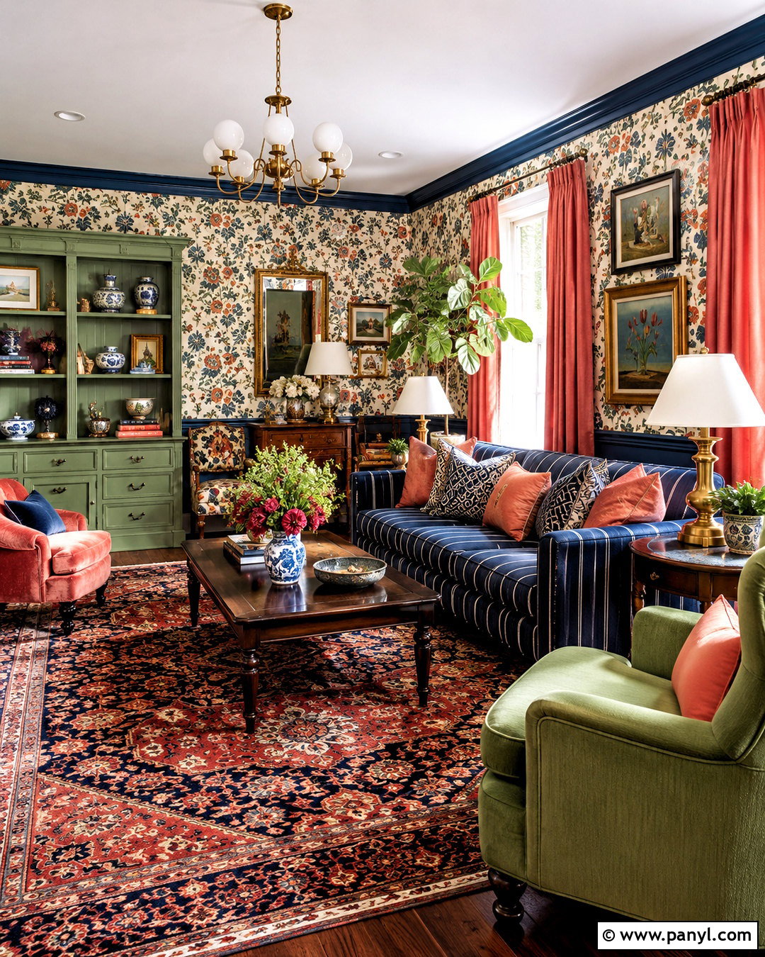 Maximalist Pattern Mixing - 20 maximalism interior design ideas