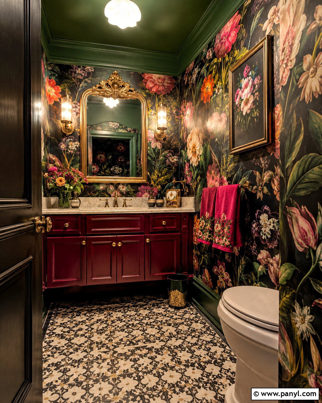 Maximalist Powder Room - 20 maximalist decor ideas