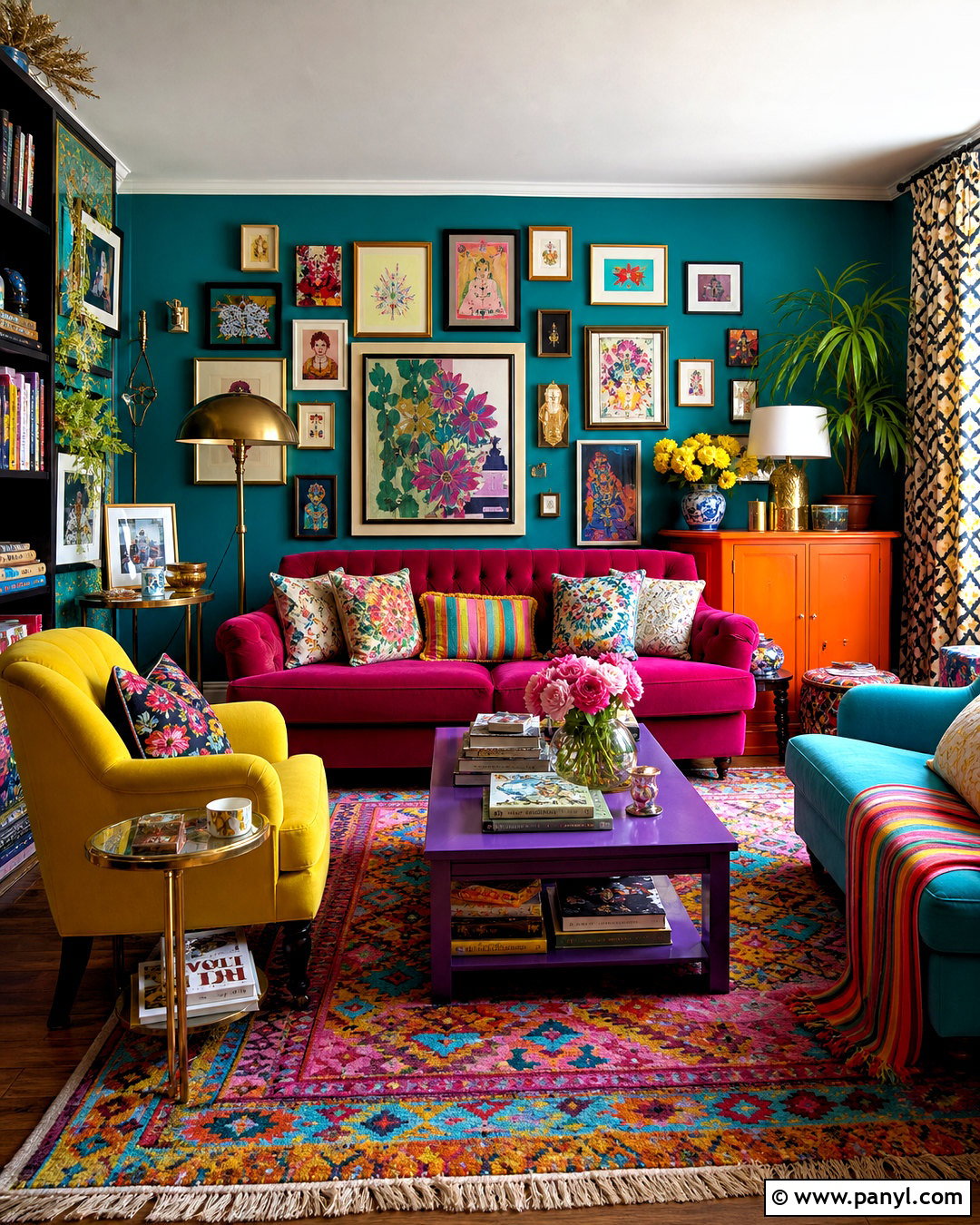 Maximalist Rainbow Room - 20 rainbow room ideas