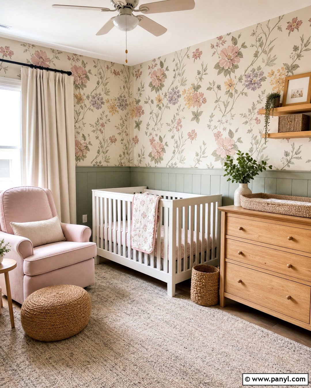 Meadow Floral Nap Time Wallpaper - 20 Nap Time Wallpaper Ideas