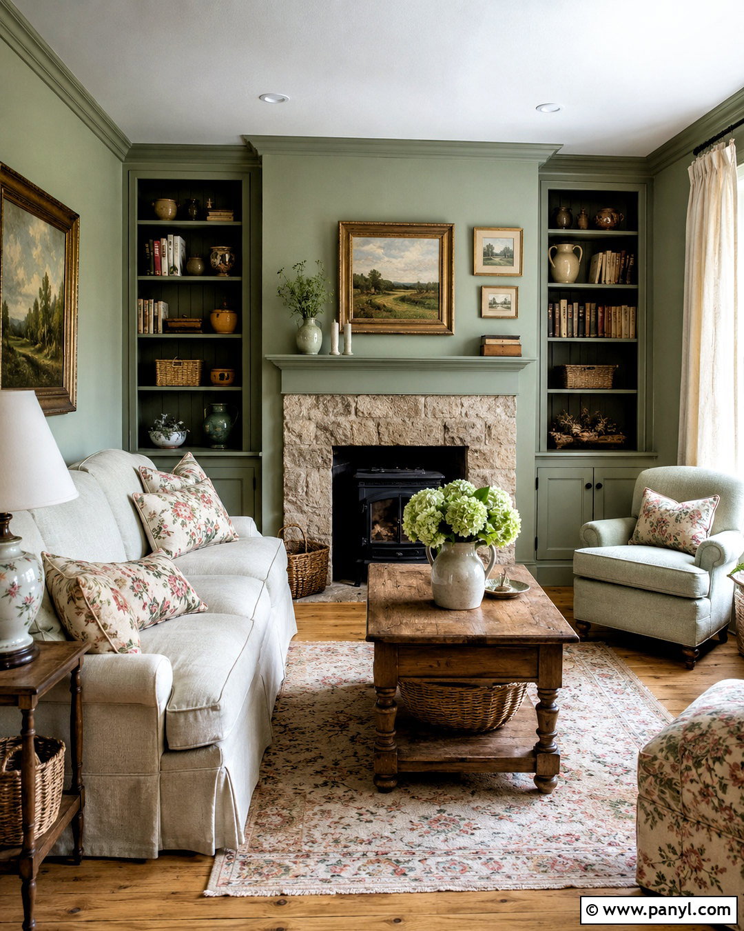 Meadow Sage Cottage Living Room - 20 meadow sage sherwin williams ideas