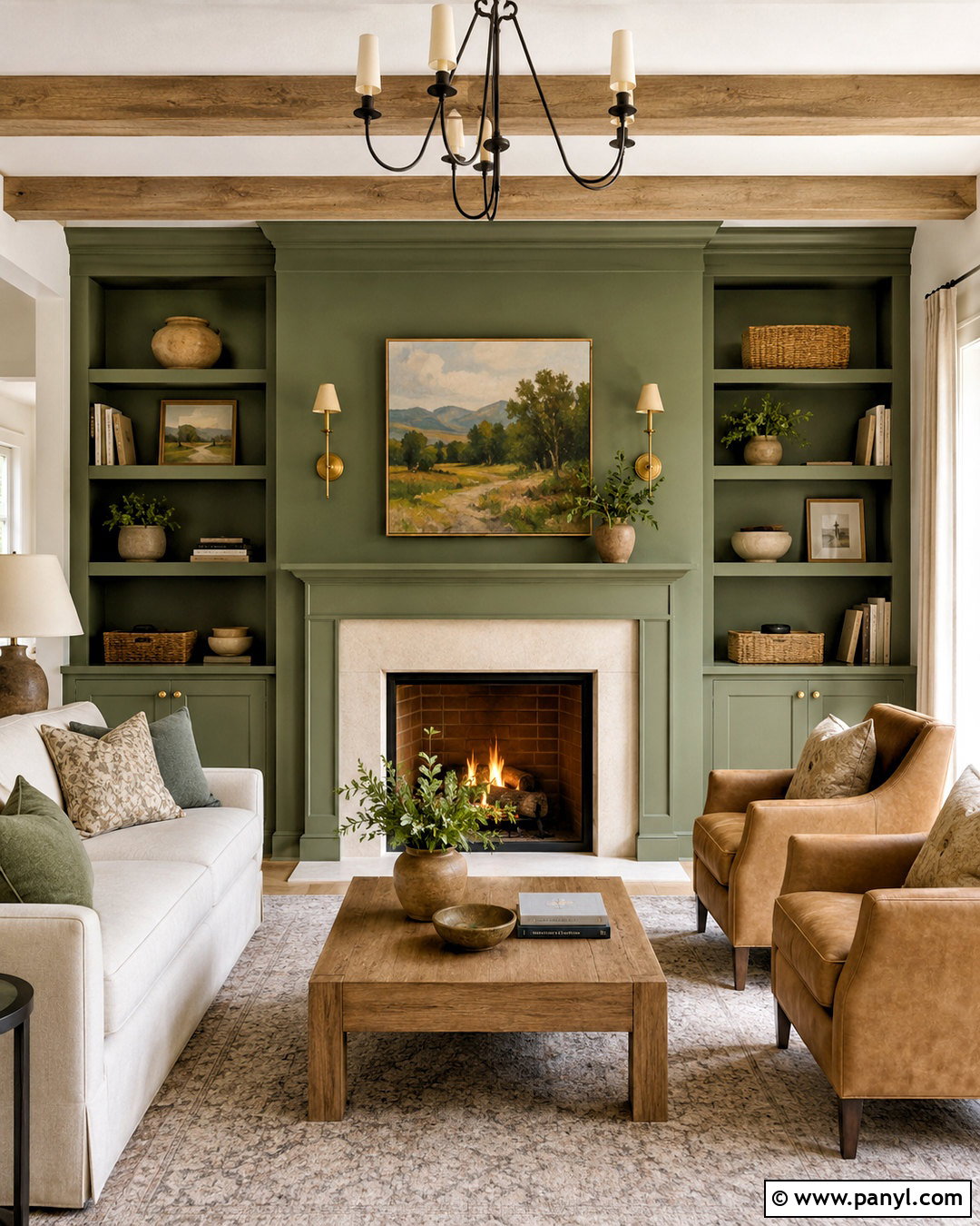 Meadow Sage Fireplace Wall - 20 meadow sage sherwin williams ideas
