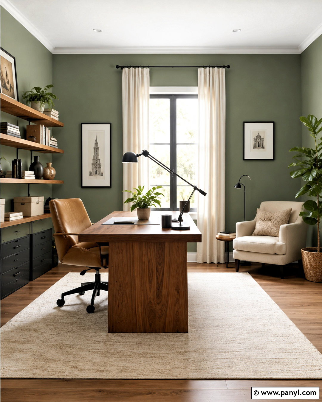 Meadow Sage Home Office - 20 meadow sage sherwin williams ideas