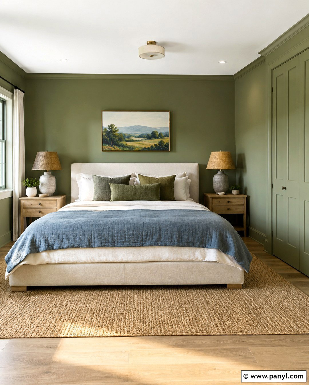 Meadowland Green Wall Color - 20 Trendy Wall Colors 2027