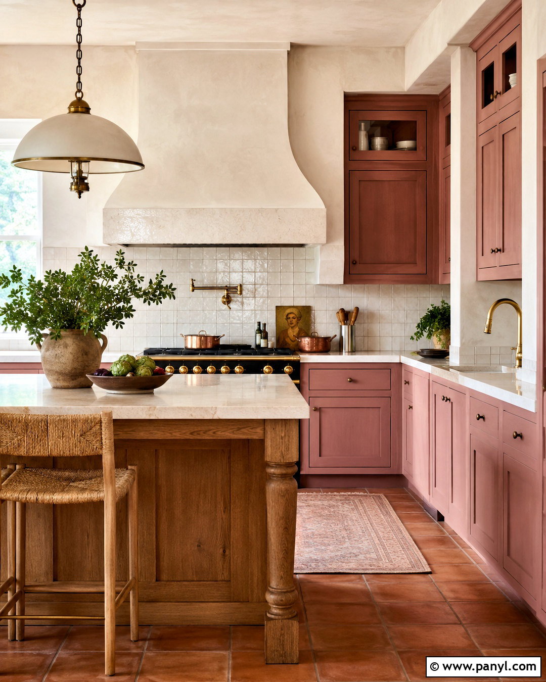 Mediterranean Dusty Pink Kitchen Cabinets - 20 dusty pink kitchen cabinets