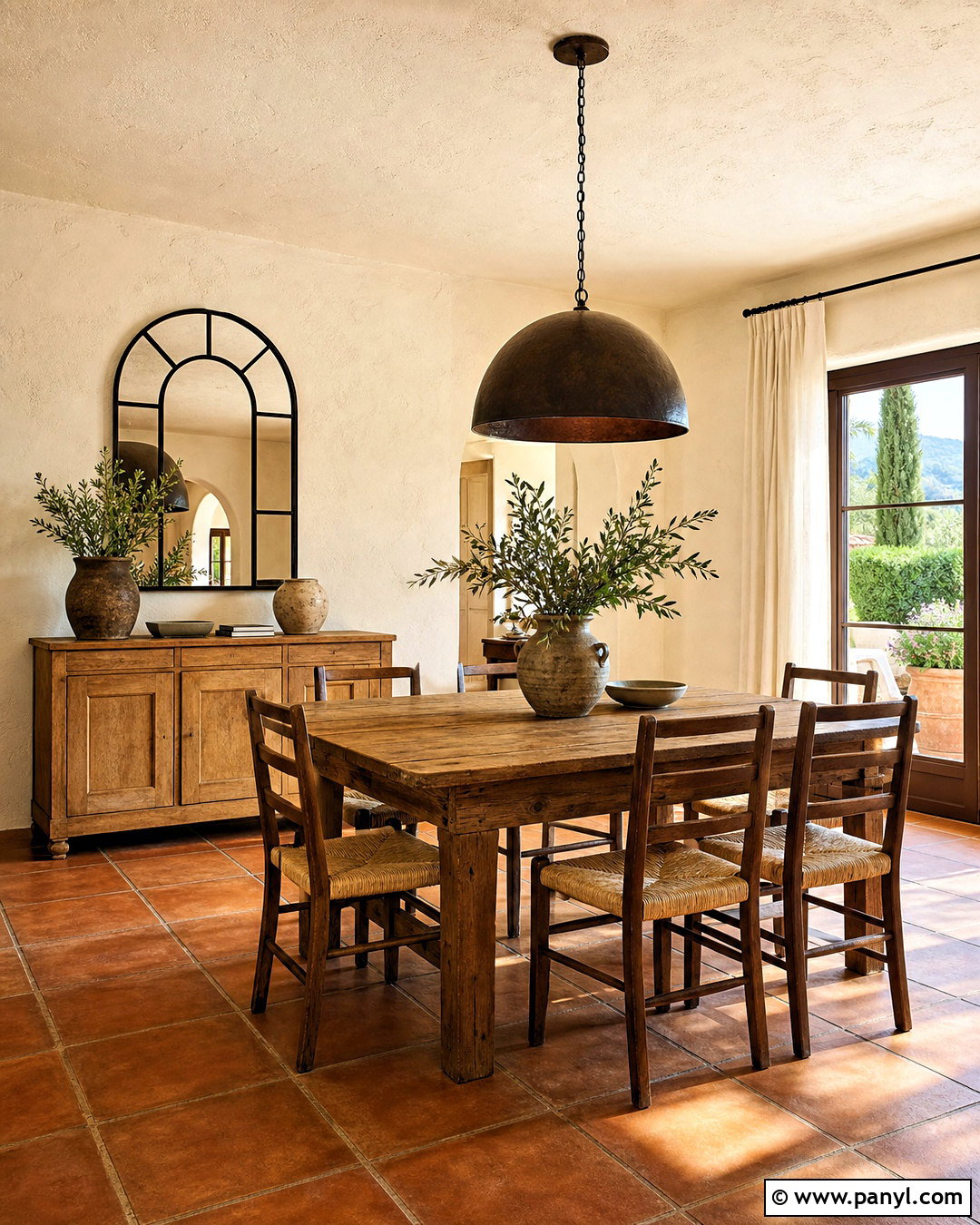 Mediterranean Knockdown Texture Dining Room - 20 knockdown texture walls