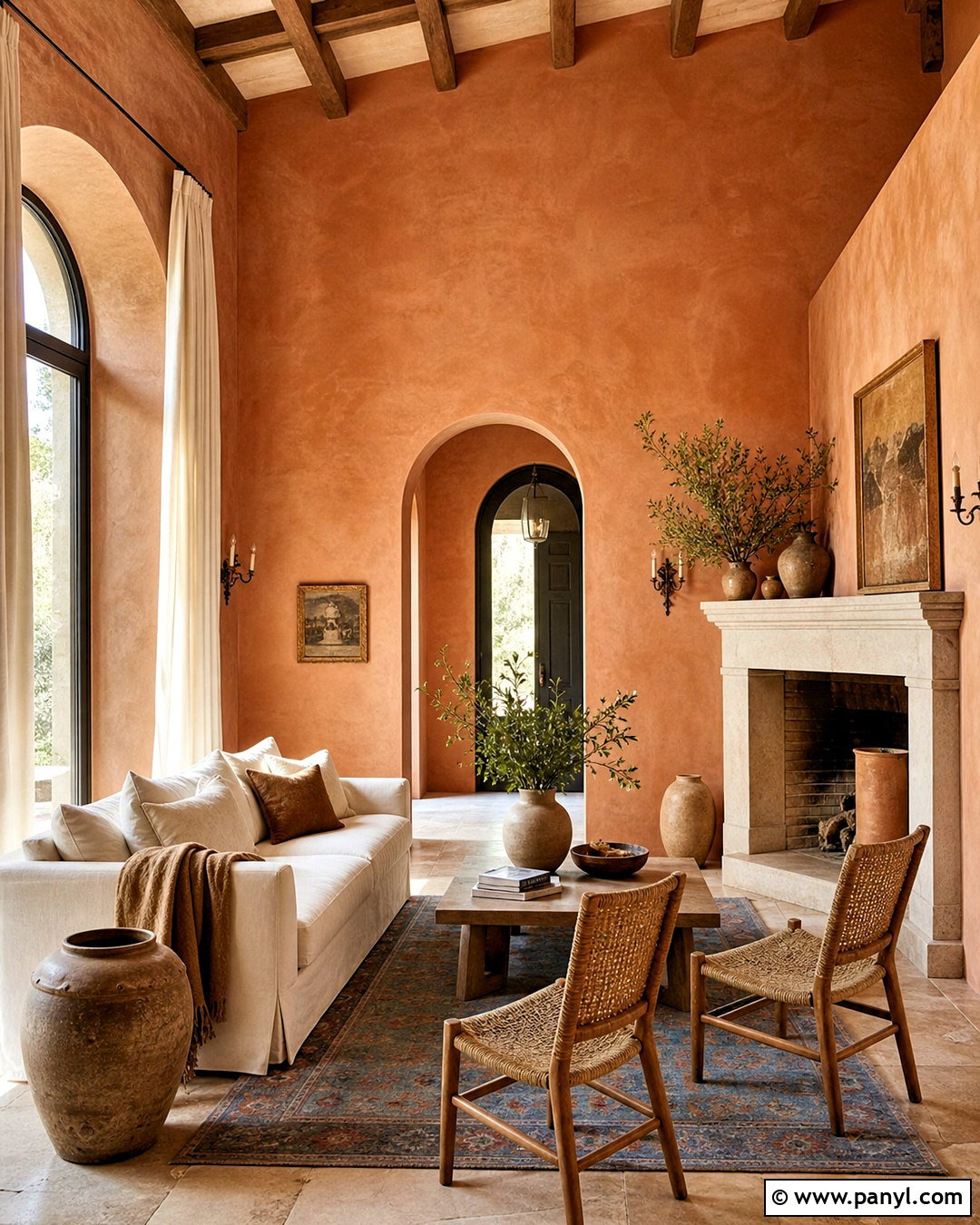 20 Terracotta Limewash Walls for Warm, Earthy Interiors