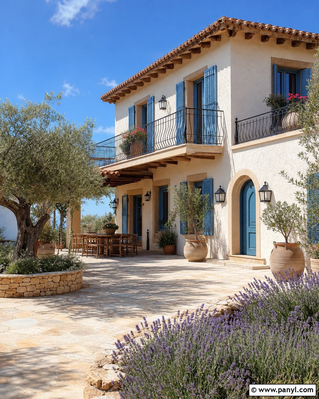 Mediterranean White Exterior Wall Paint - 35 exterior wall paint ideas
