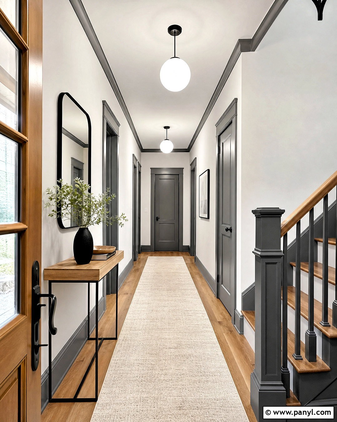 Medium Gray Contrast Trim - 20 contrast trim colors