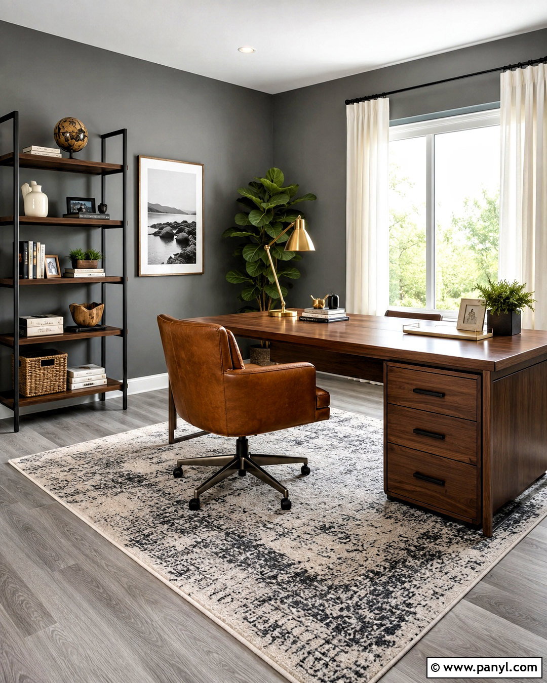Medium Gray Walls With Gray Flooring - 40 Wall Colors To Match Gray Flooring Ideas