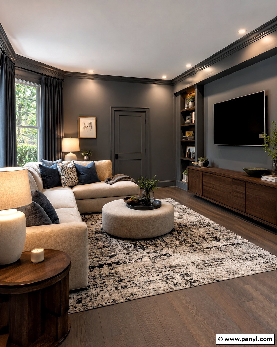 Medium Slate Gray Paint Color - 20 cool neutral paint colors