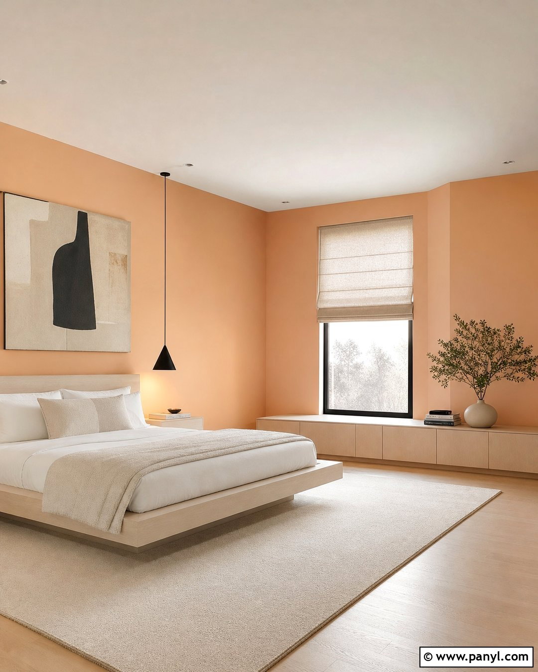 Melon Walls With Minimalist Decor - 20 Melon Walls