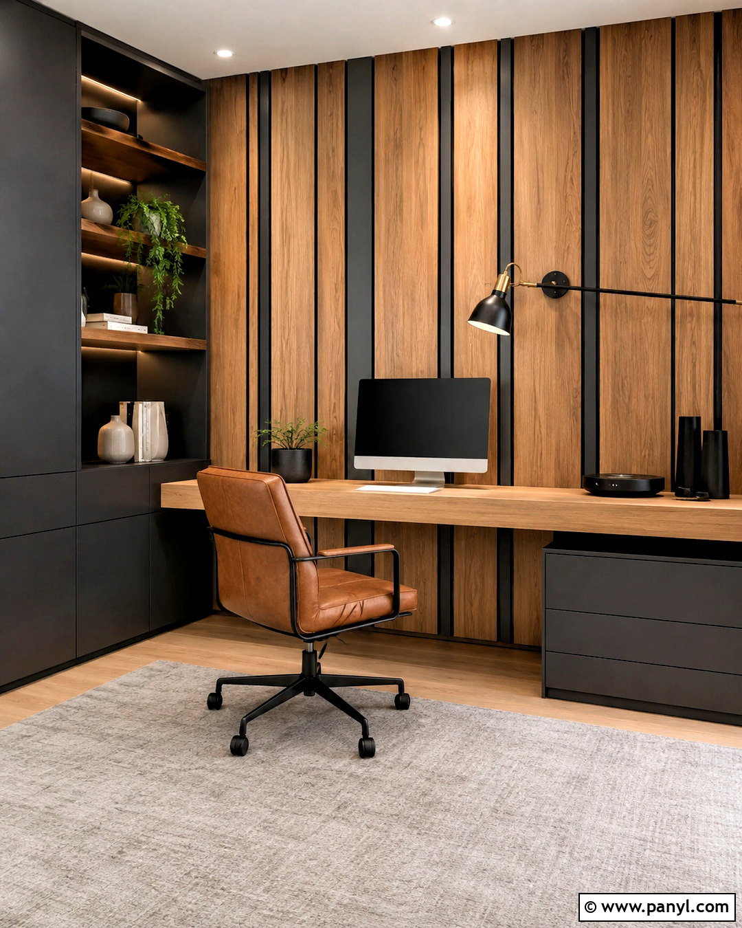 Metal And Wood Wall Panel Office - 20 metal wall panel ideas