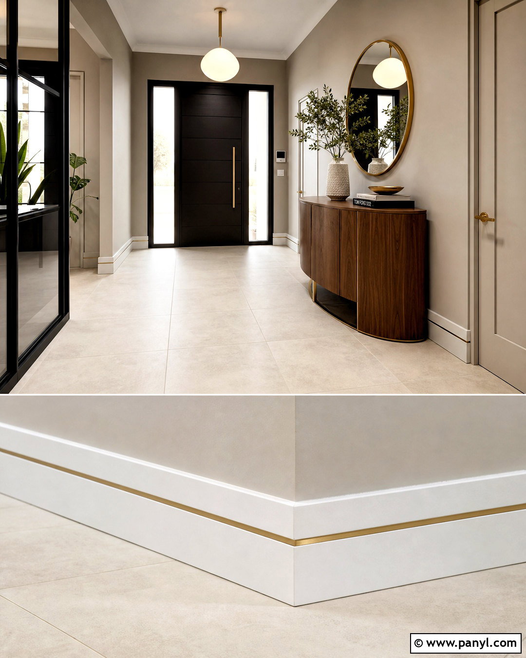 Metal Inlay Skirting Board - 20 skirting board ideas modern ideas
