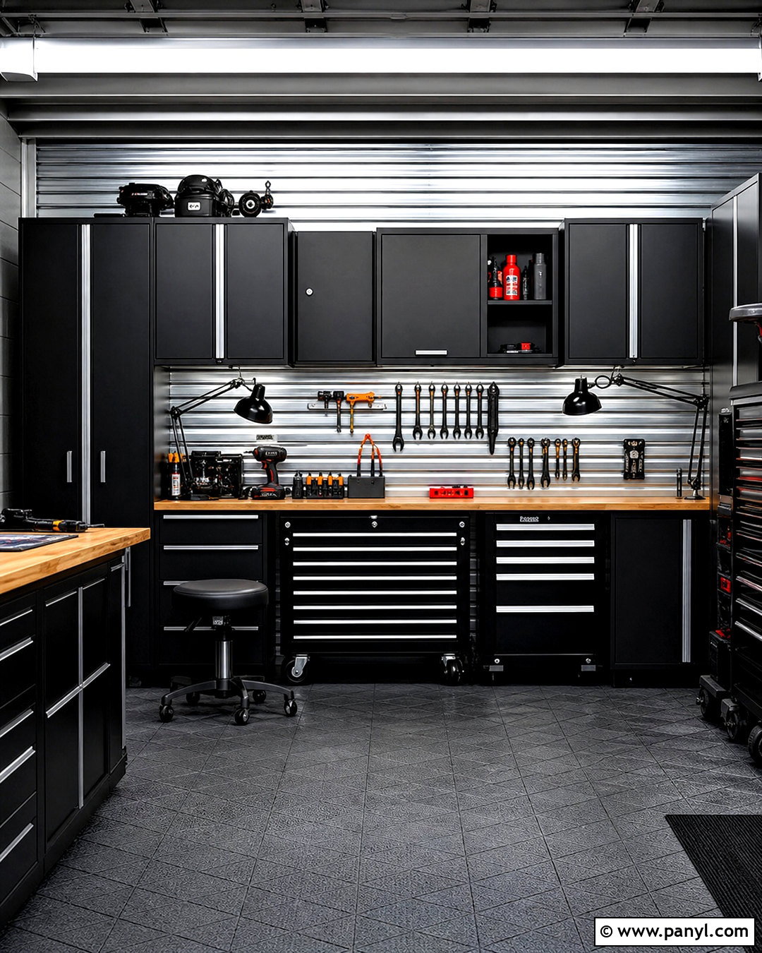 Metal Panel Garage Wallpaper - 20 garage wallpaper ideas