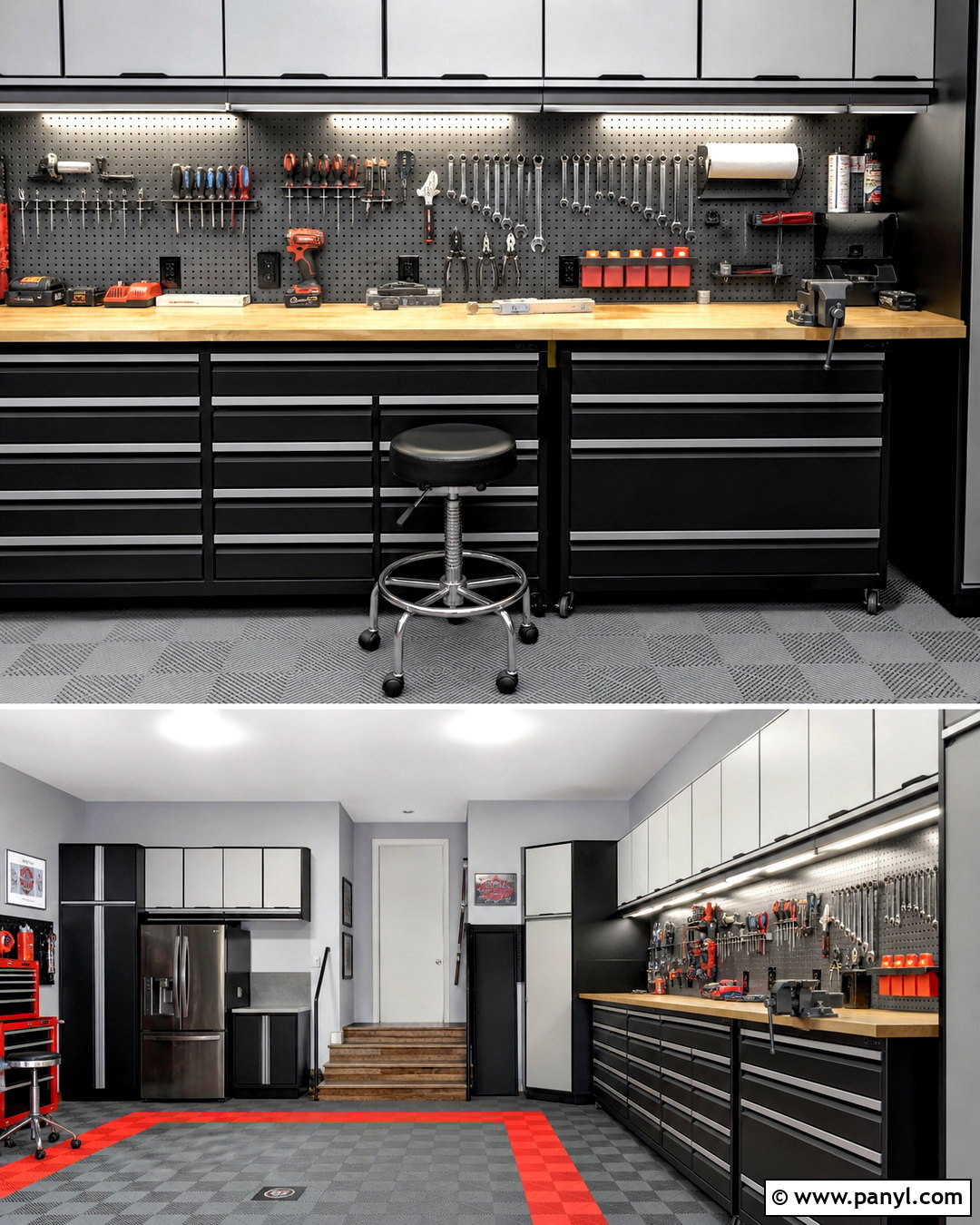 Metal Pegboard Garage Wall - 20 garage interior walls