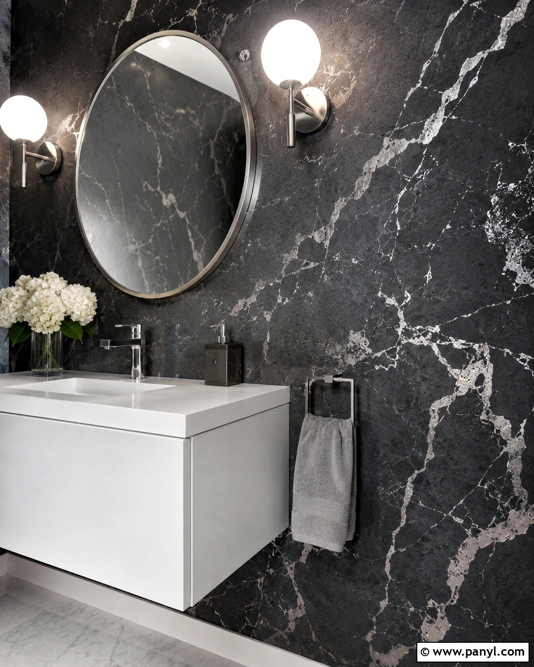 Metallic Marble Wallpaper - 20 marble design wallpaper ideas