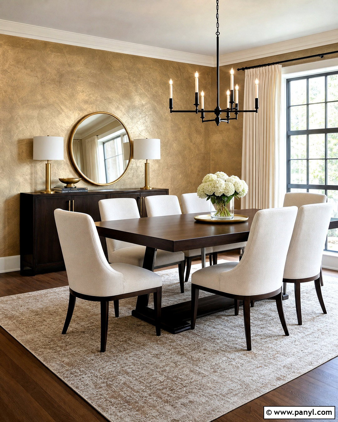 Metallic Wall Paint - 20 paint effects on walls