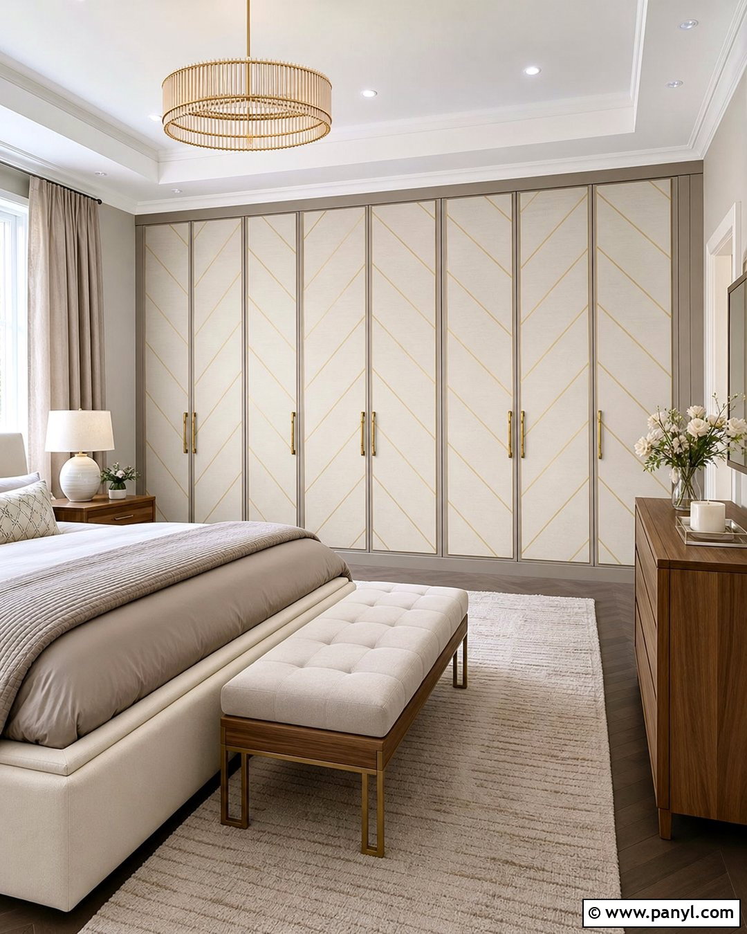 Metallic Wardrobe Wallpaper - 40 Wardrobe Wallpaper Ideas