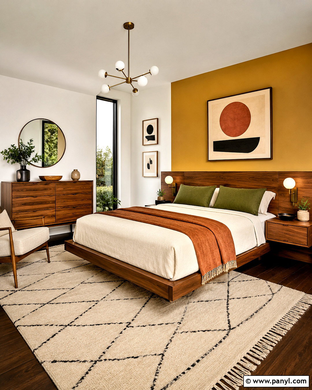 Mid Century Modern Bedroom - 20 mid century modern decor ideas