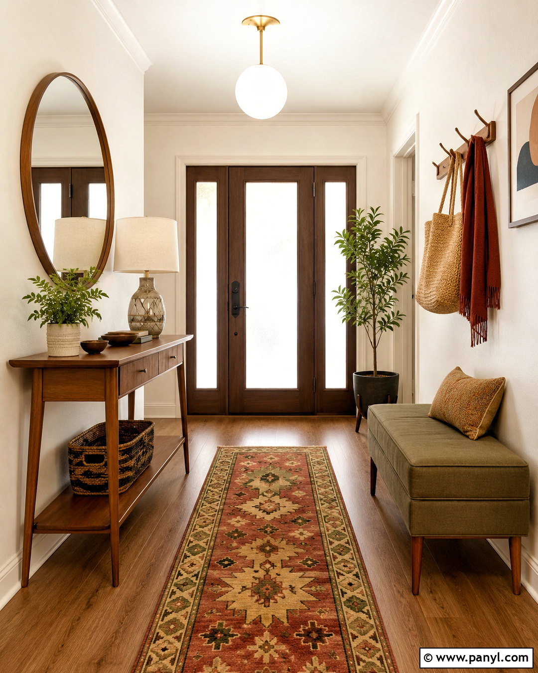 Mid Century Modern Entryway - 20 mid century modern decor ideas