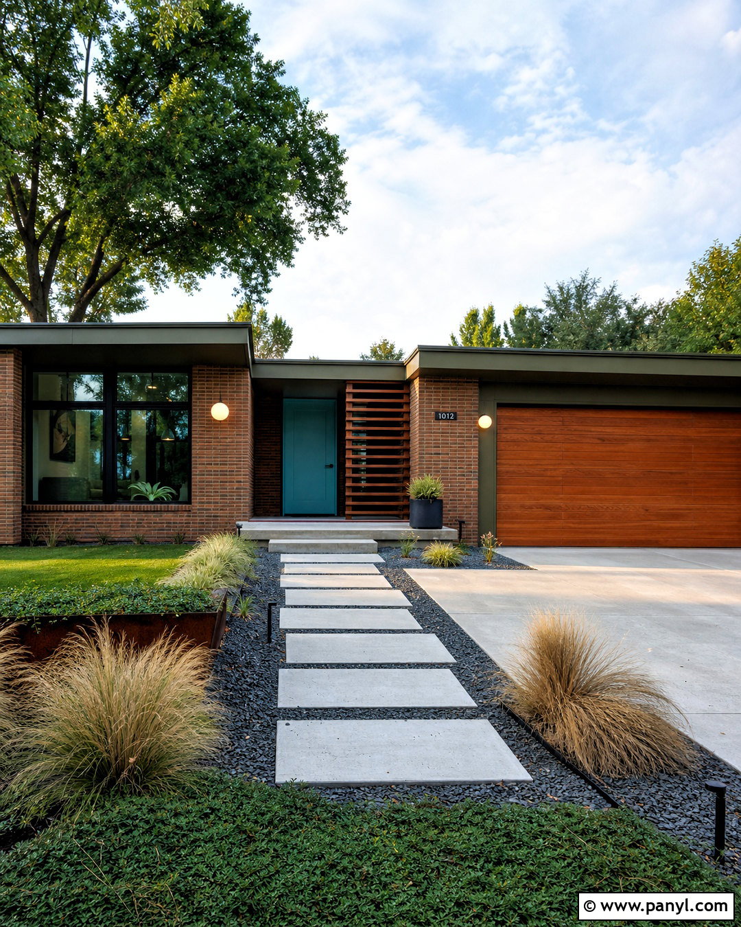 Midcentury Brick House Exterior - 20 updating brick house exterior ideas