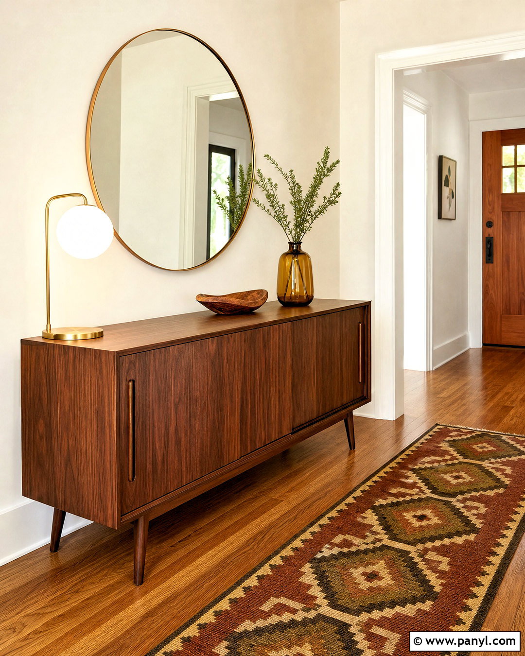 Midcentury Hallway Sideboard - 20 hallway sideboard ideas