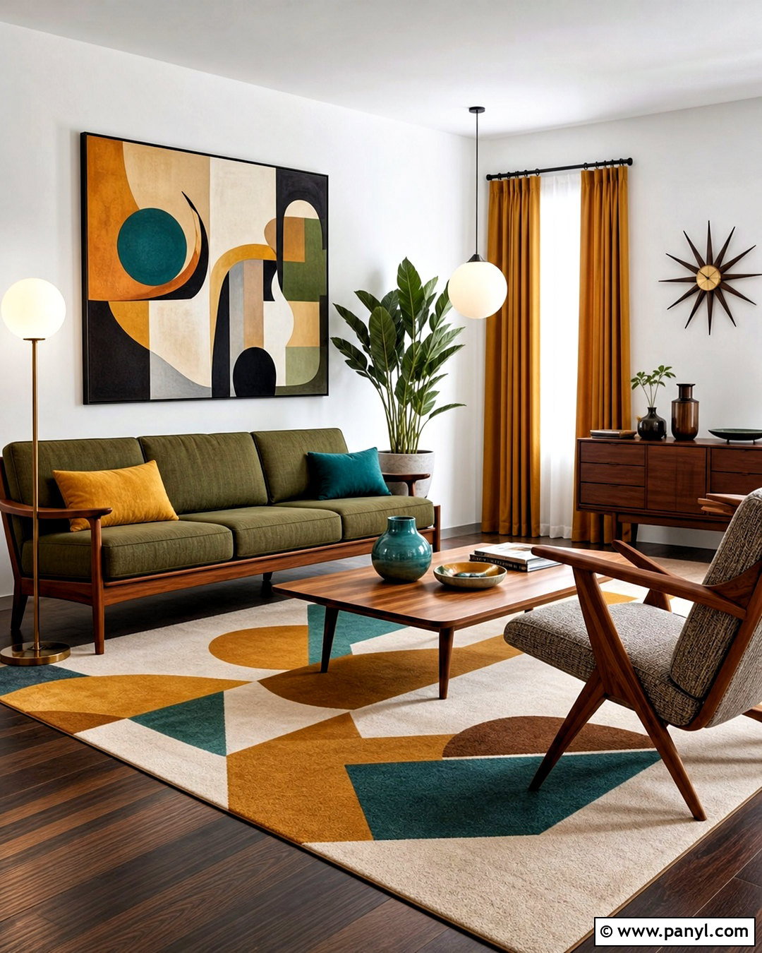 Midcentury Modern Living Room - 20 living room inspiration ideas