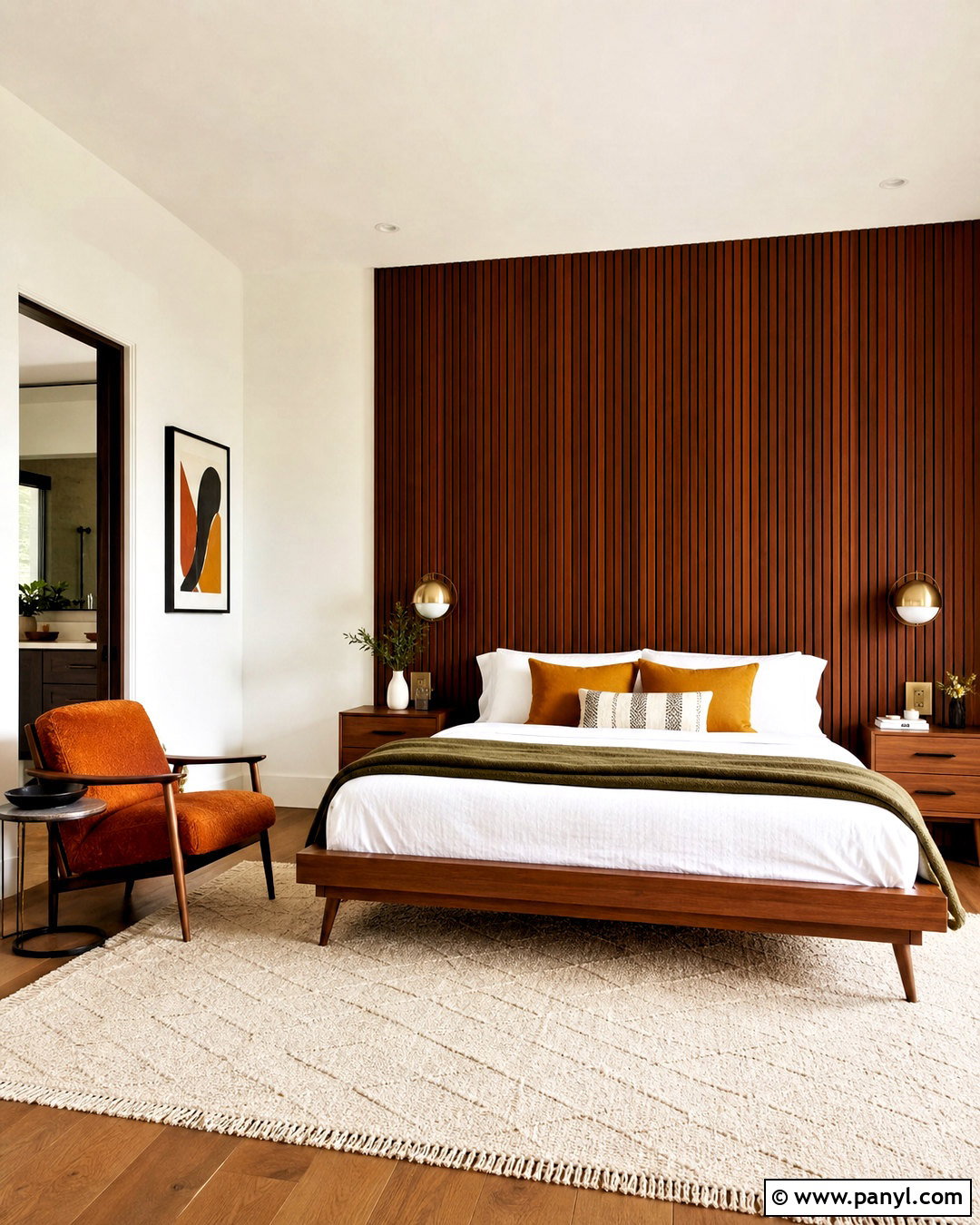 20 Wood Accent Wall Bedroom Ideas for a Cozy Retreat