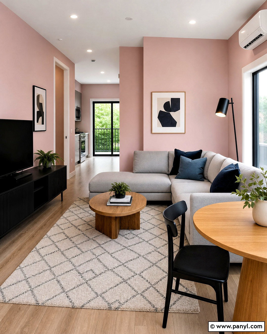 Middleton Pink Apartment With Gray Furniture - 20 middleton pink farrow and ball ideas