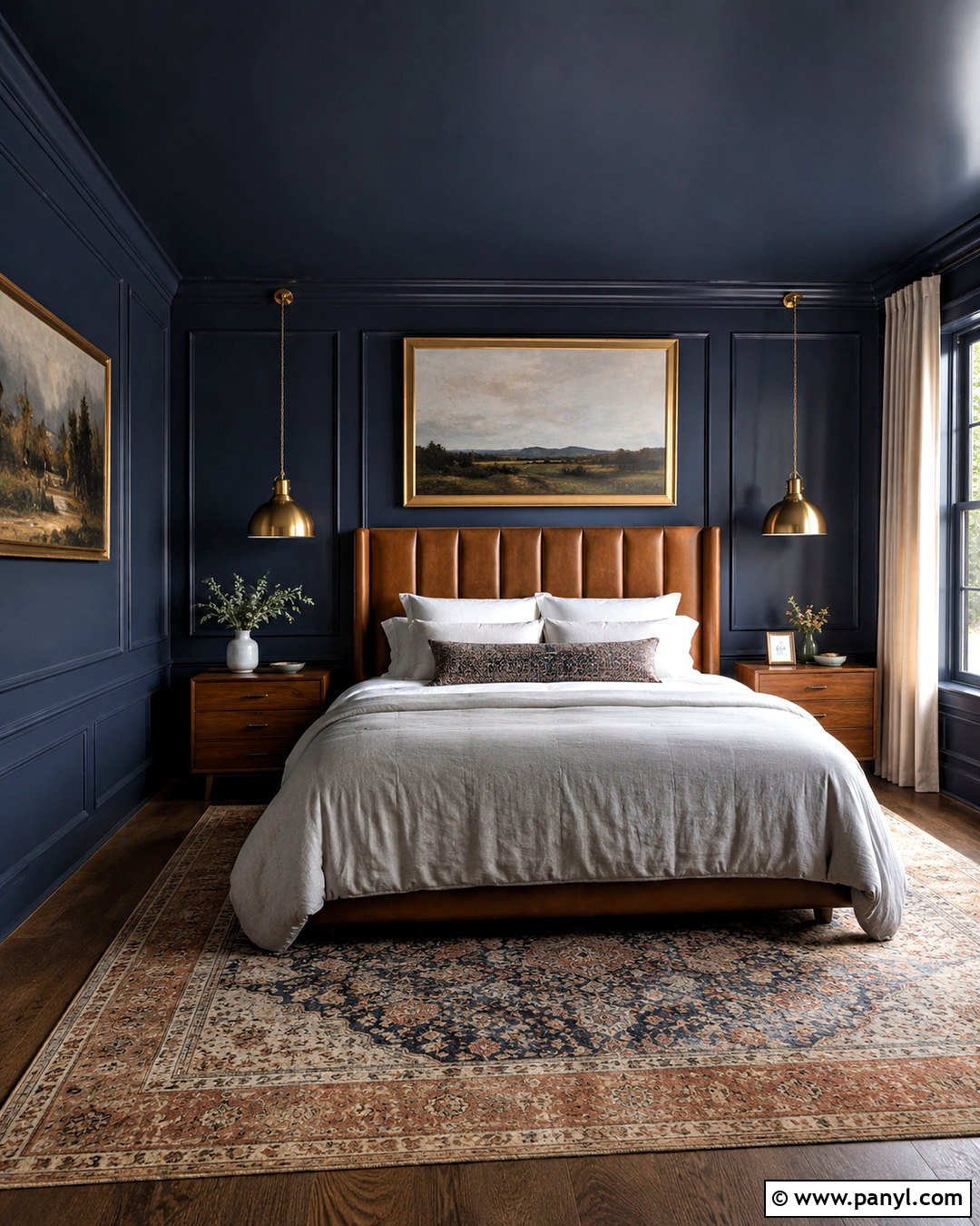 Midnight Blue Bedroom Paint - 20 moody bedroom paint colors