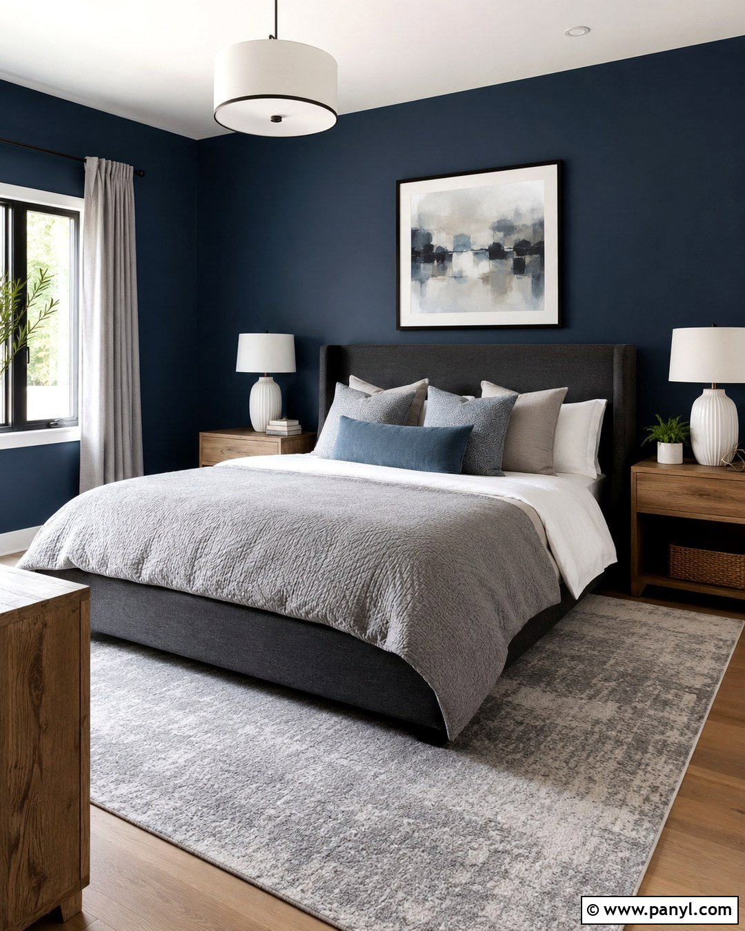 20 Midnight Blue Wall Color Ideas: Calm, Moody Rooms You’ll Love