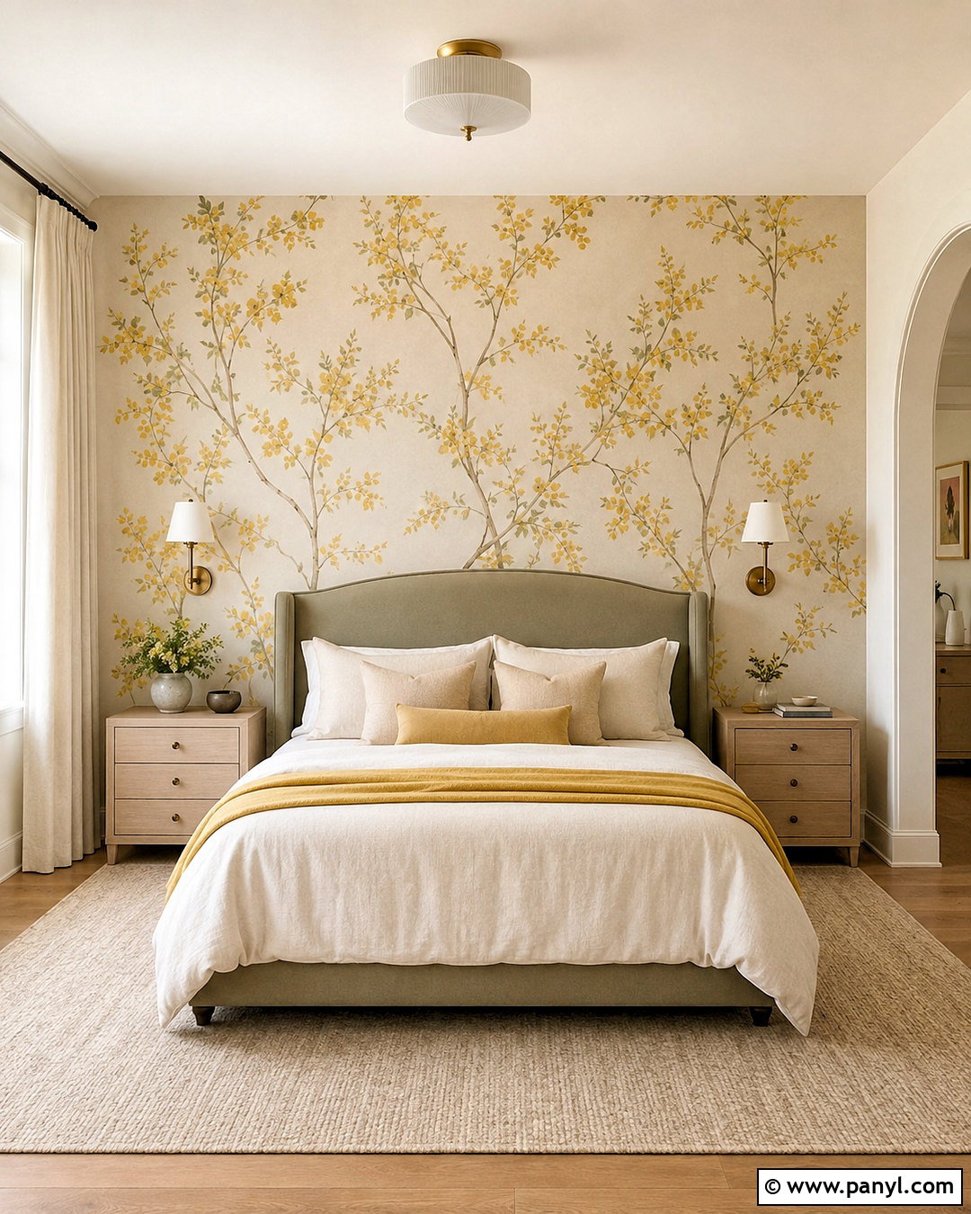 20 Mimosa Wall Ideas for Warm, Cheerful Rooms This Spring