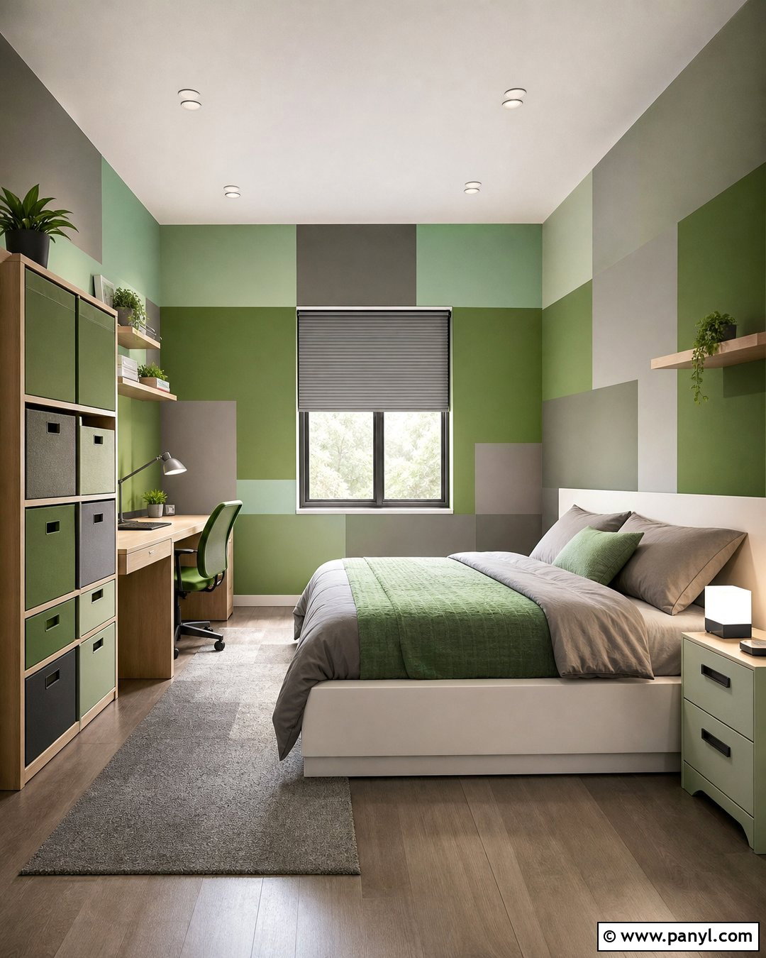 Minecraft Green Color Block Wall - 20 Minecraft Green Wall Paint Ideas