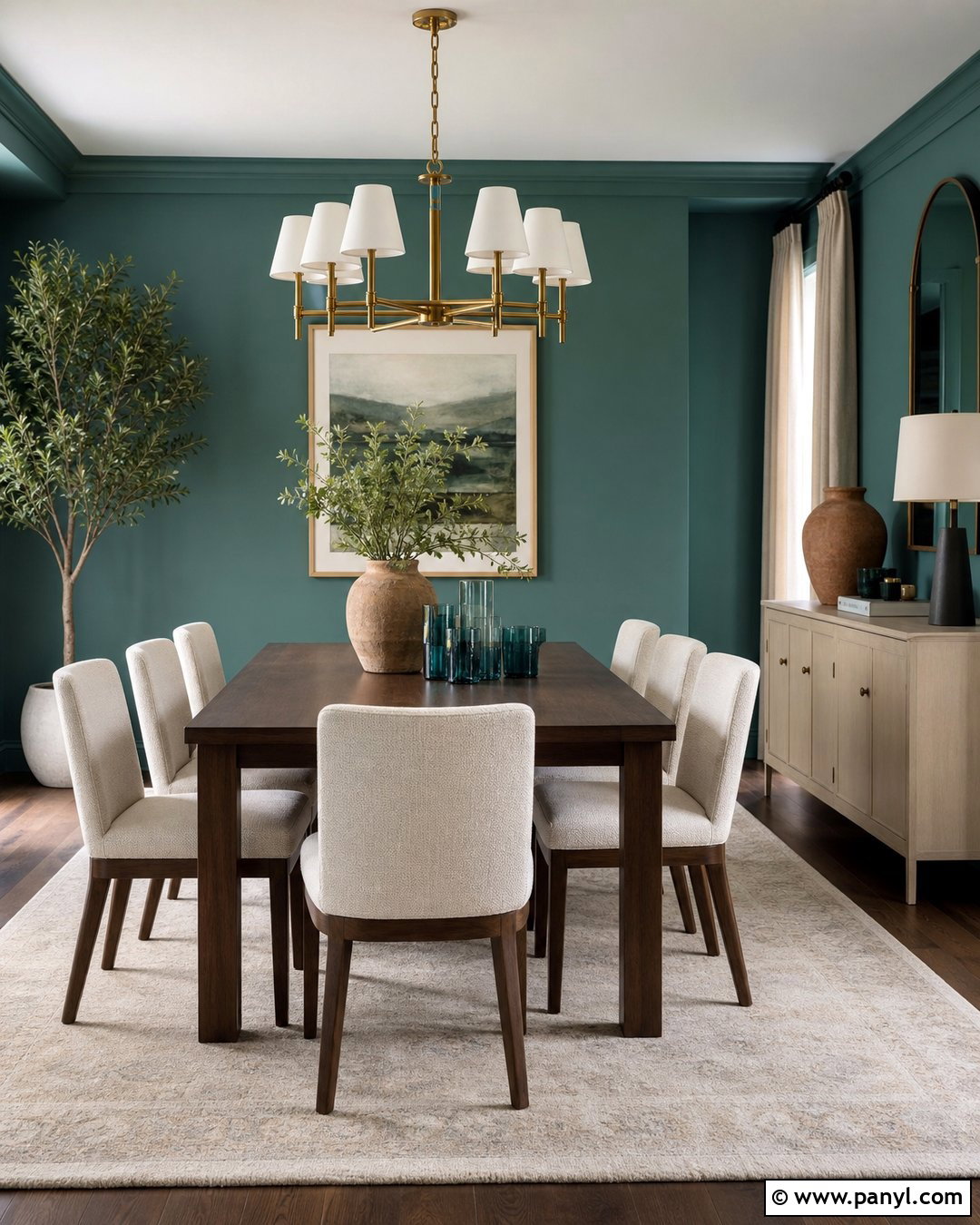 Mineral Teal Wall Color - 25 Trending Wall Colors 2027