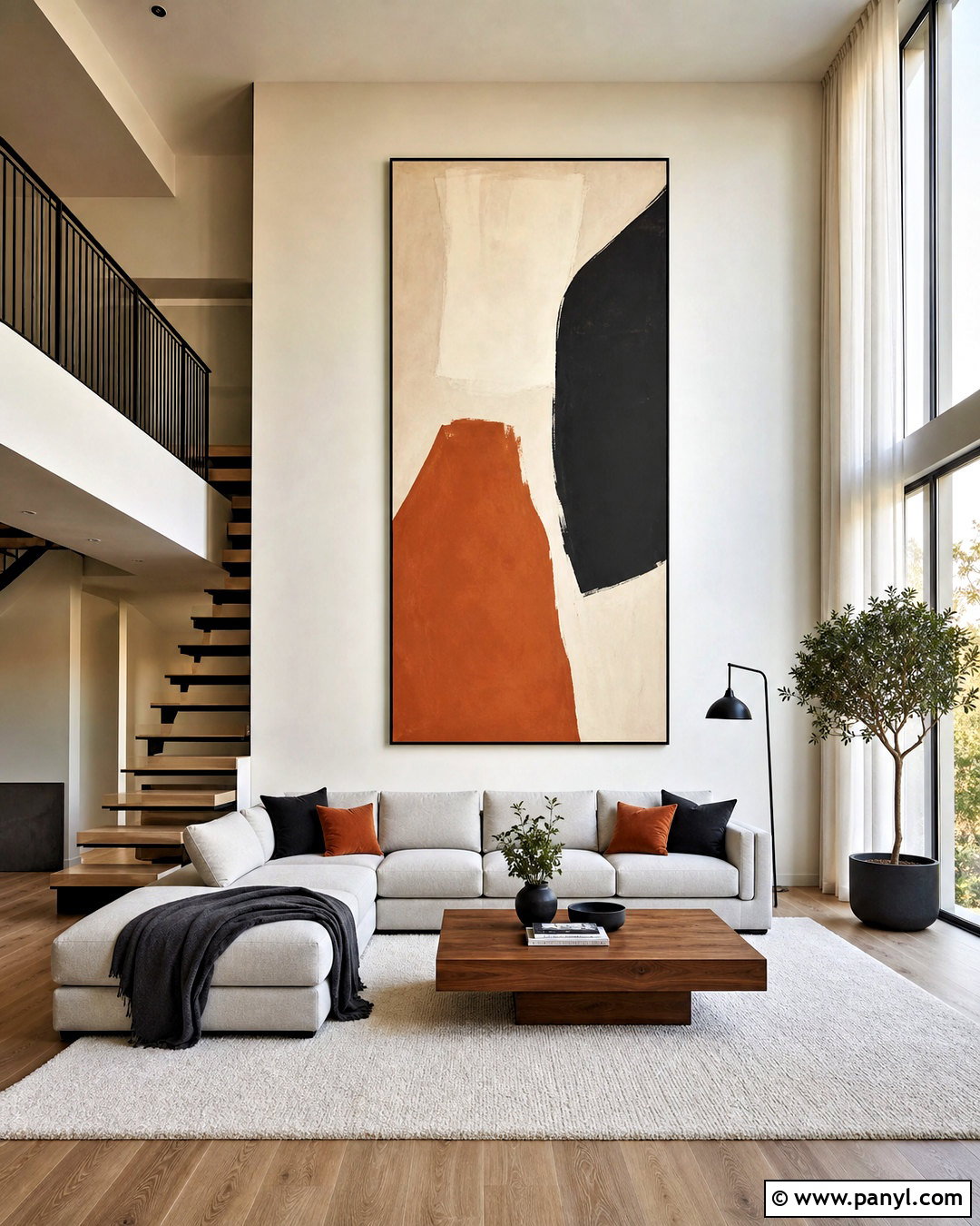 Minimal Decor For Tall Walls - 20 how to decorate tall walls high ceilings