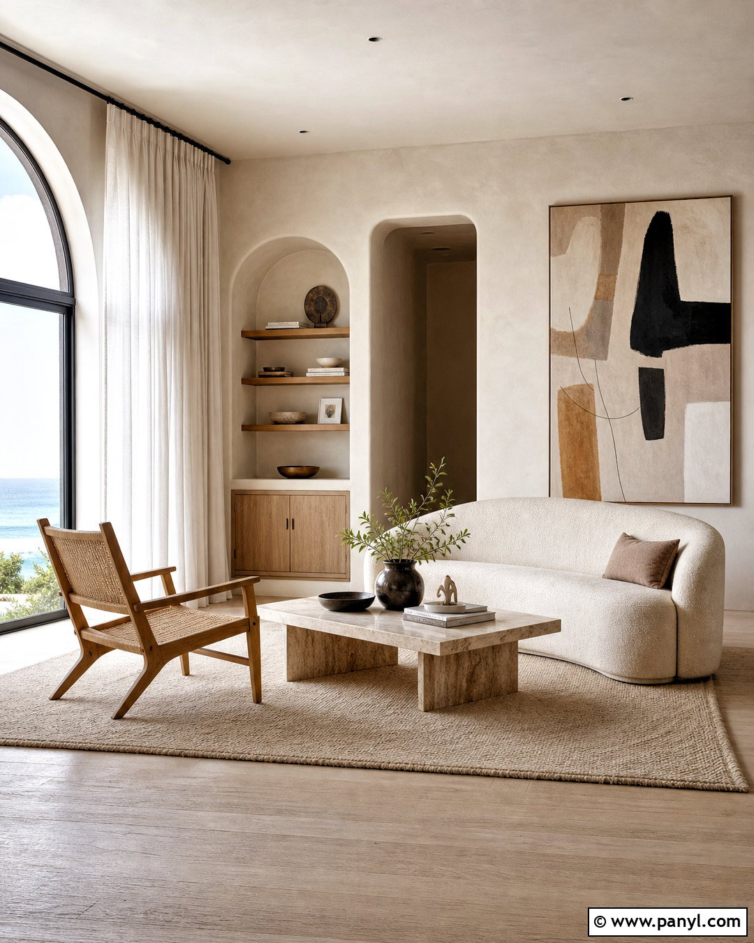 Minimalist Beachy Interior - 20 beachy interior design ideas