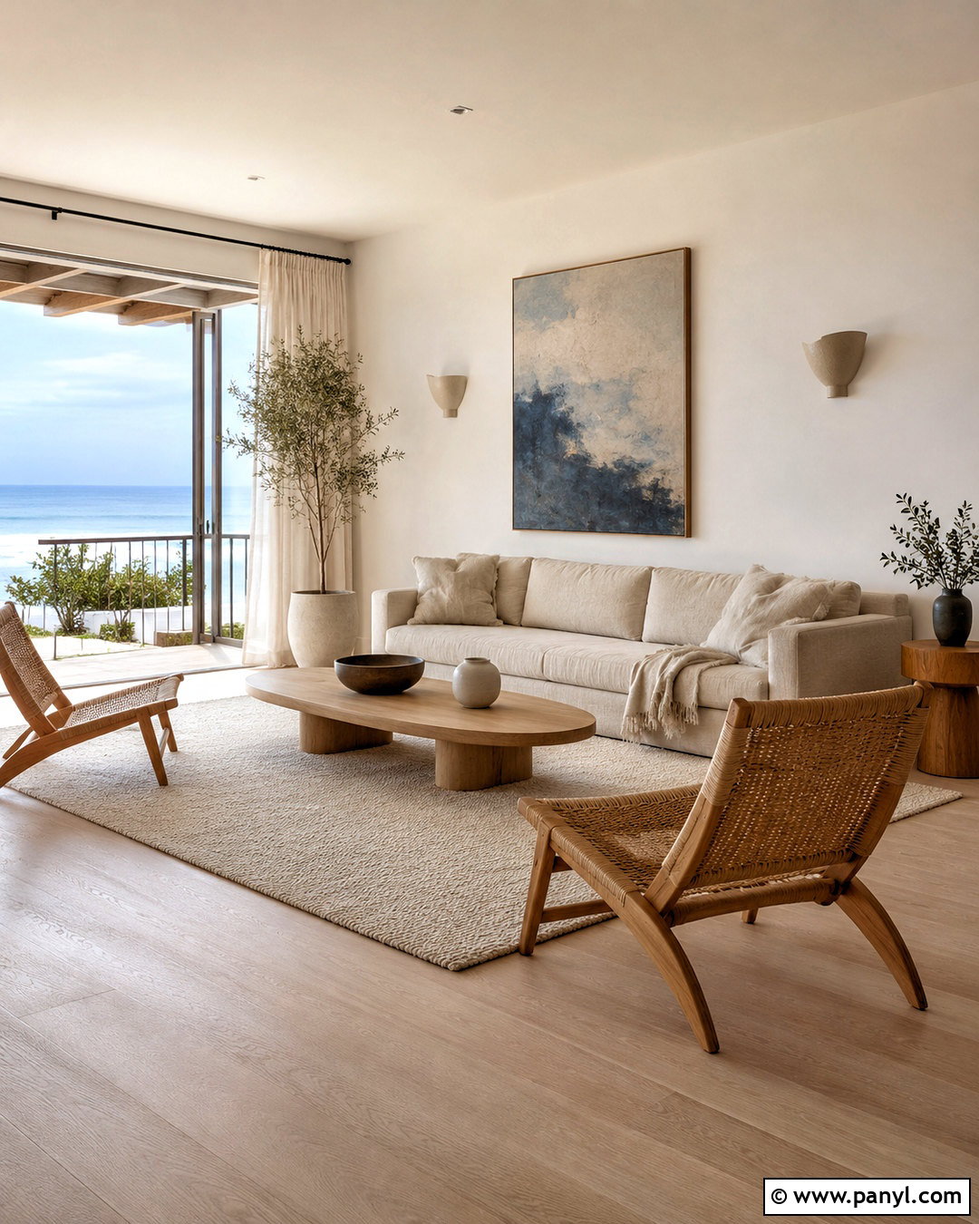 Minimalist Coastal Beach House - 20 coastal beach house interiors
