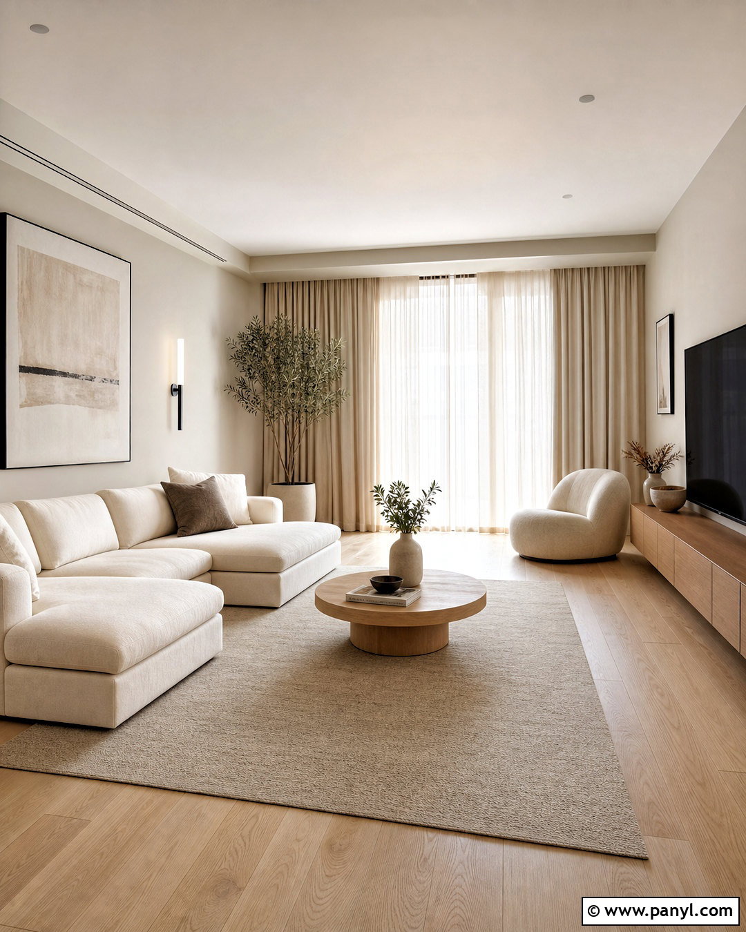 Minimalist Family Room - 20 family room design ideas