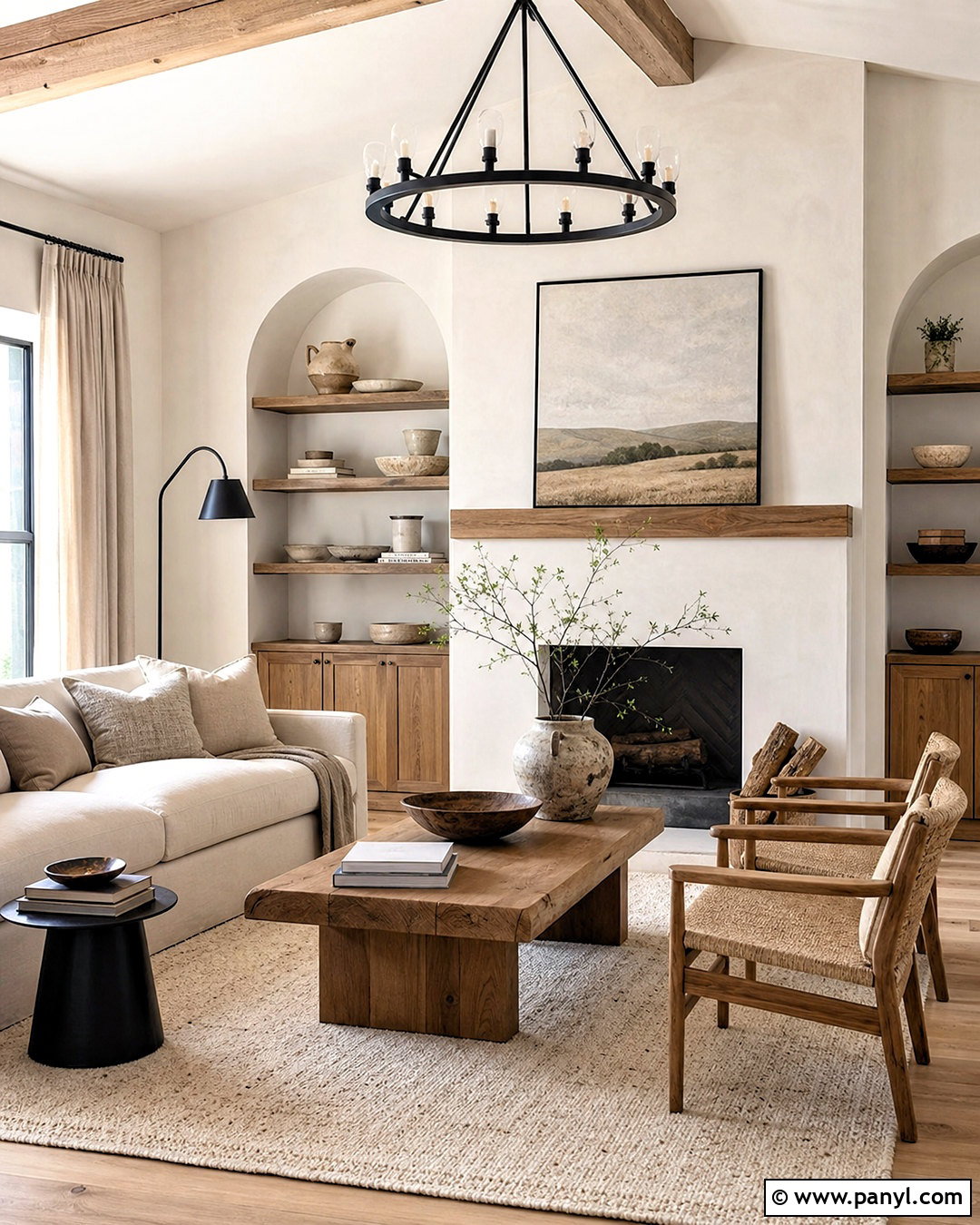 Minimalist Farmhouse Living Room - 20 farmhouse living room ideas